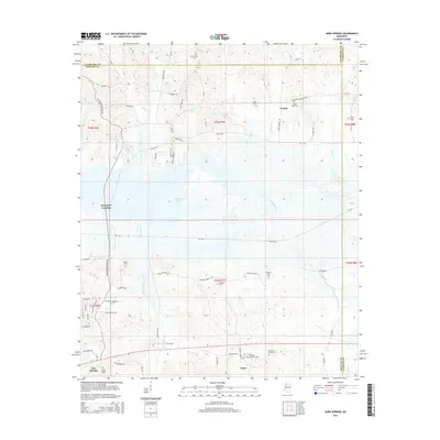 2015 Map of Gore Springs, 2015 Print