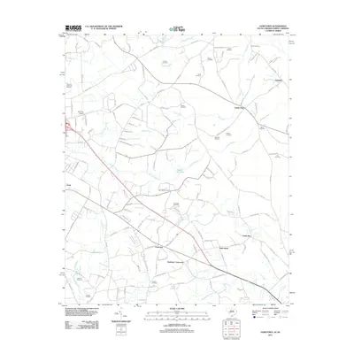 2011 Map of Goretown, 2011 Print