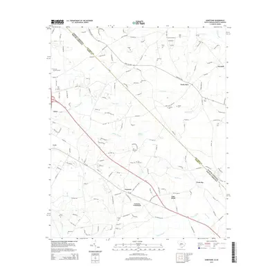 2014 Map of Goretown, 2014 Print