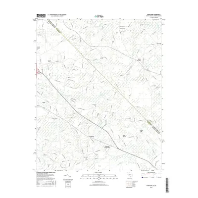 2017 Map of Goretown, 2017 Print