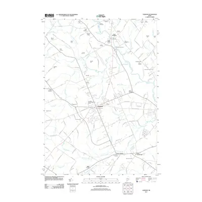 2011 Map of Gorham, 2011 Print