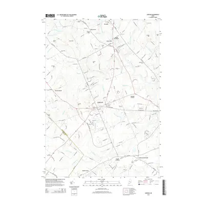 2014 Map of Gorham, 2014 Print