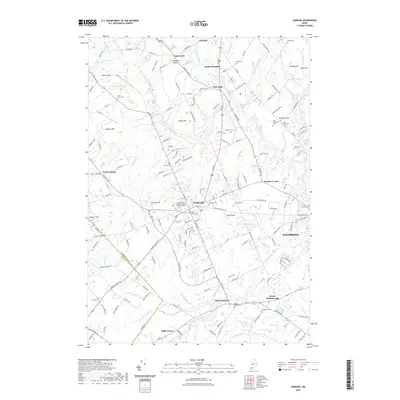 2021 Map of Gorham, 2021 Print