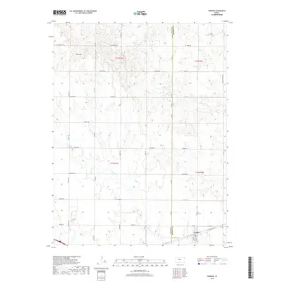 2018 Map of Gorham, 2018 Print
