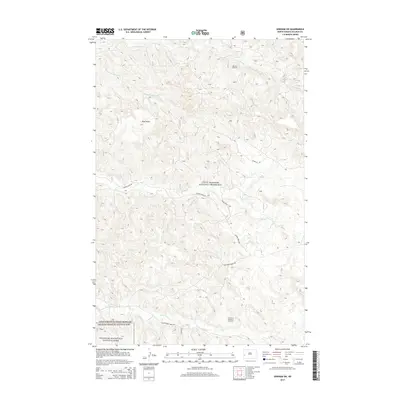 2014 Map of Gorham SW, 2014 Print