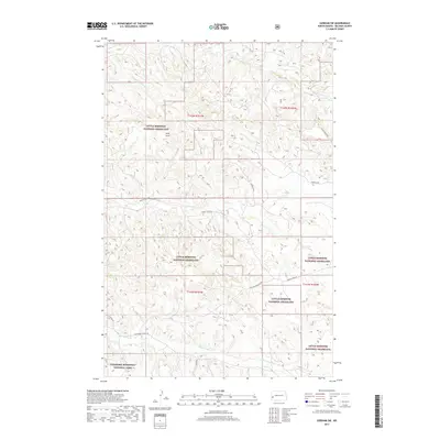 2017 Map of Gorham SW, 2017 Print