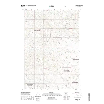 2020 Map of Gorham SW, 2020 Print