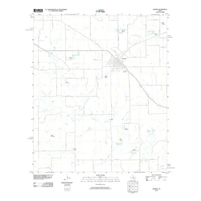 2010 Map of Gorman, 2010 Print