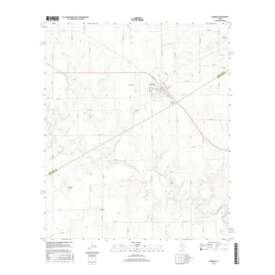 2016 Map of Gorman, 2016 Print