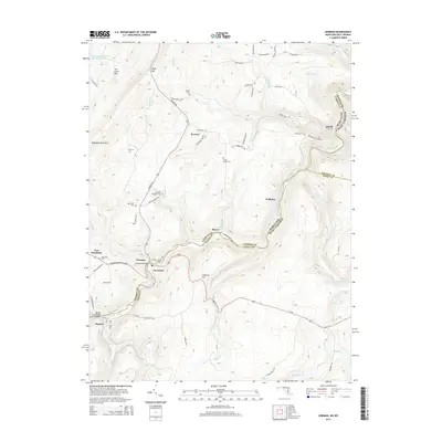 2014 Map of Gorman, 2014 Print
