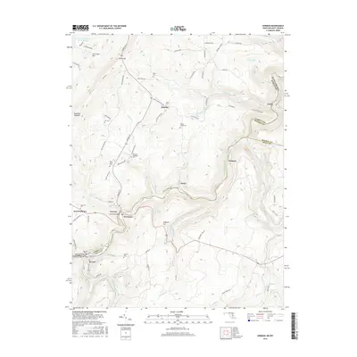 2016 Map of Gorman, 2016 Print