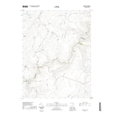 2019 Map of Gorman, 2019 Print