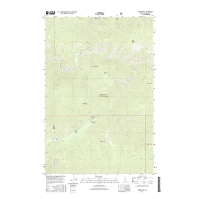 2017 Map of Gorman Hill, 2017 Print