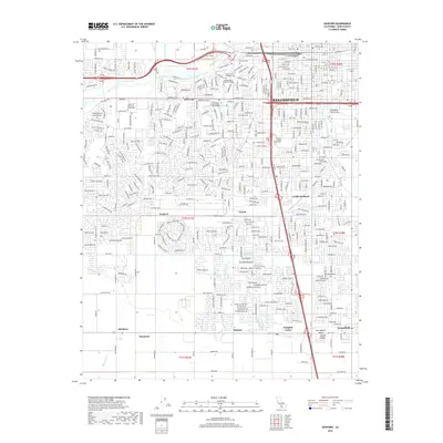 2018 Map of Gosford, 2018 Print