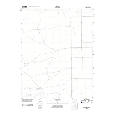 2010 Map of Goshawk Dam, 2010 Print