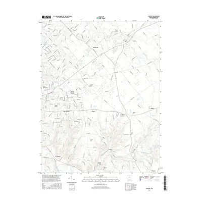 2016 Map of Goshen, 2016 Print