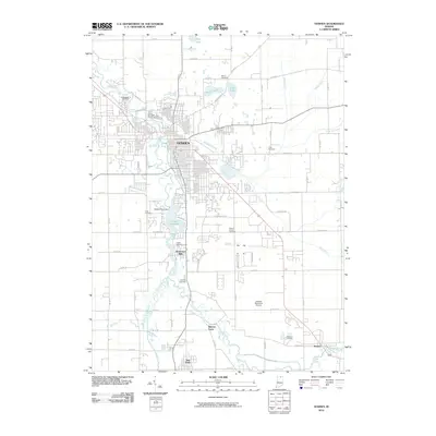 2010 Map of Goshen, 2010 Print