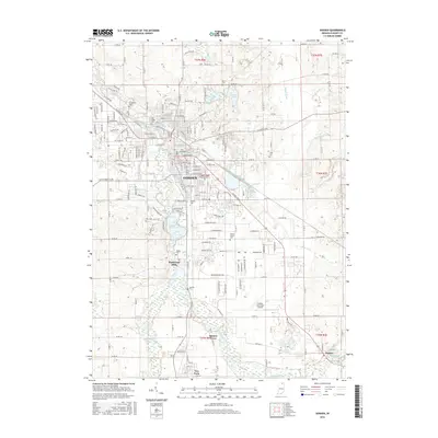 2016 Map of Goshen, 2016 Print