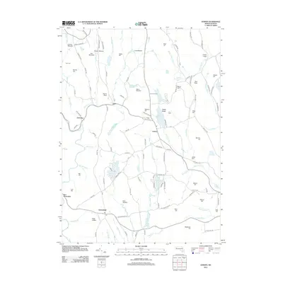 2012 Map of Goshen, 2012 Print