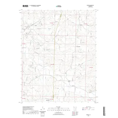 2020 Map of Goshen, 2020 Print
