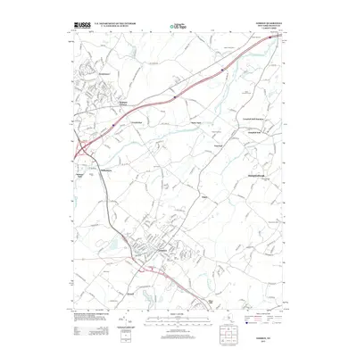 2013 Map of Goshen, 2013 Print