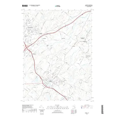2019 Map of Goshen, 2019 Print