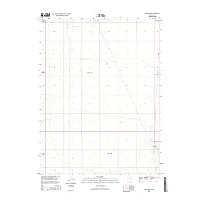2014 Map of Goshen Pass, 2014 Print