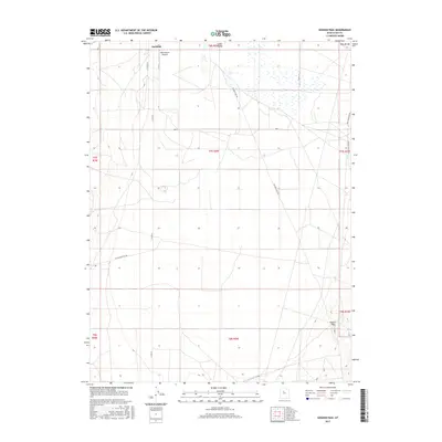 2017 Map of Goshen Pass, 2017 Print
