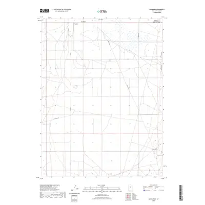 2020 Map of Goshen Pass, 2020 Print