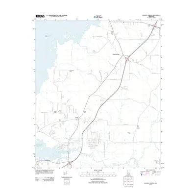 2012 Map of Goshen Springs, 2012 Print