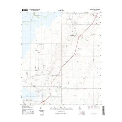 2015 Map of Goshen Springs, 2015 Print