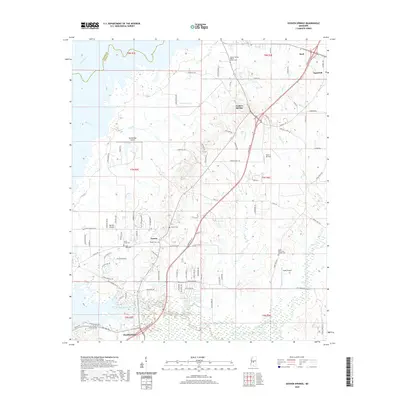 2020 Map of Goshen Springs, 2020 Print