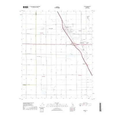 2018 Map of Goshen, 2018 Print