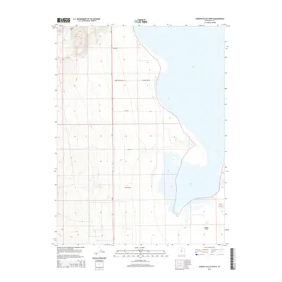 2014 Map of Goshen Valley North, 2014 Print
