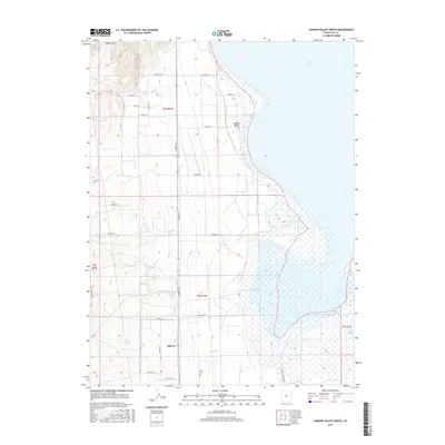 2017 Map of Goshen Valley North, 2017 Print