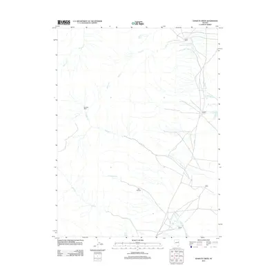 2012 Map of Goshute Creek, 2012 Print
