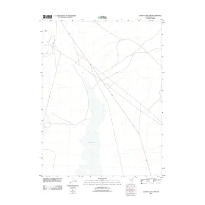 2012 Map of Goshute Lake North, 2012 Print