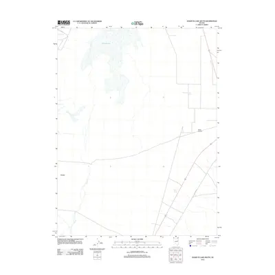 2012 Map of Goshute Lake South, 2012 Print