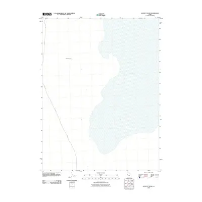 2010 Map of Goshute Wash, 2010 Print