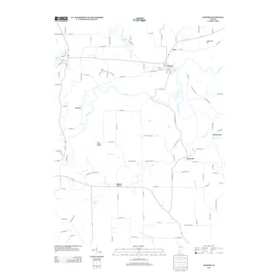 2013 Map of Gosport, 2013 Print