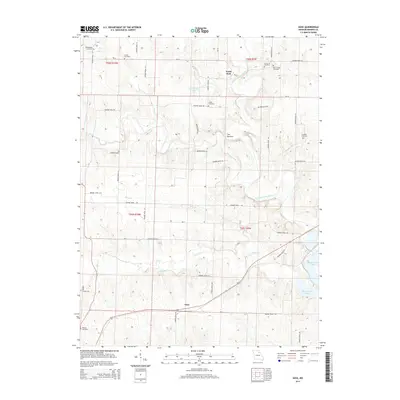 2014 Map of Goss, 2014 Print