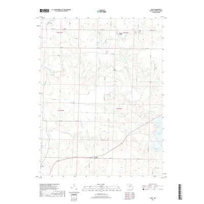 2017 Map of Goss, 2017 Print