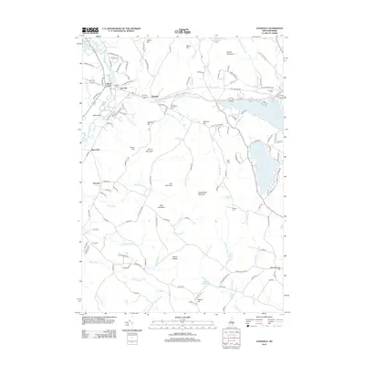 2012 Map of Gossville, 2012 Print