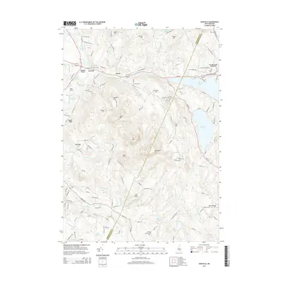 2015 Map of Gossville, 2015 Print