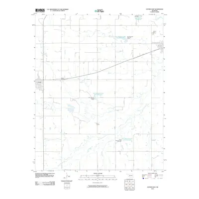 2010 Map of Gotebo East, 2010 Print