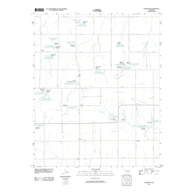 2010 Map of Gotebo NW, 2010 Print