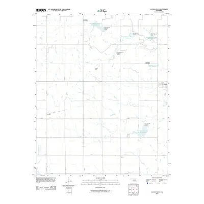 2010 Map of Gotebo West, 2010 Print