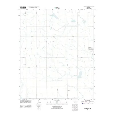 2012 Map of Gotebo West, 2012 Print