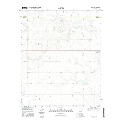 2016 Map of Gotebo West, 2016 Print