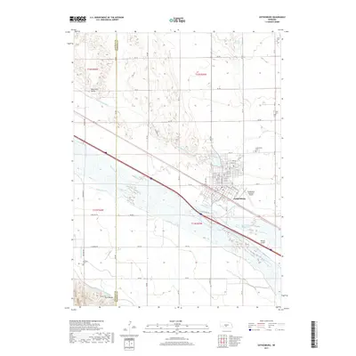 2017 Map of Gothenburg, 2017 Print